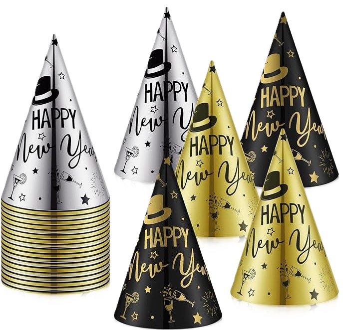 New Year Party Cone Hat